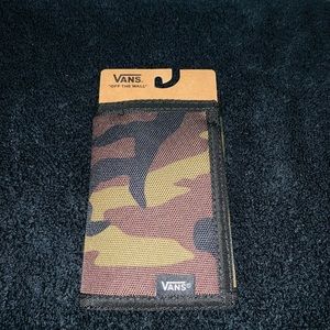 Vans tri-fold Velcro wallet (camo)